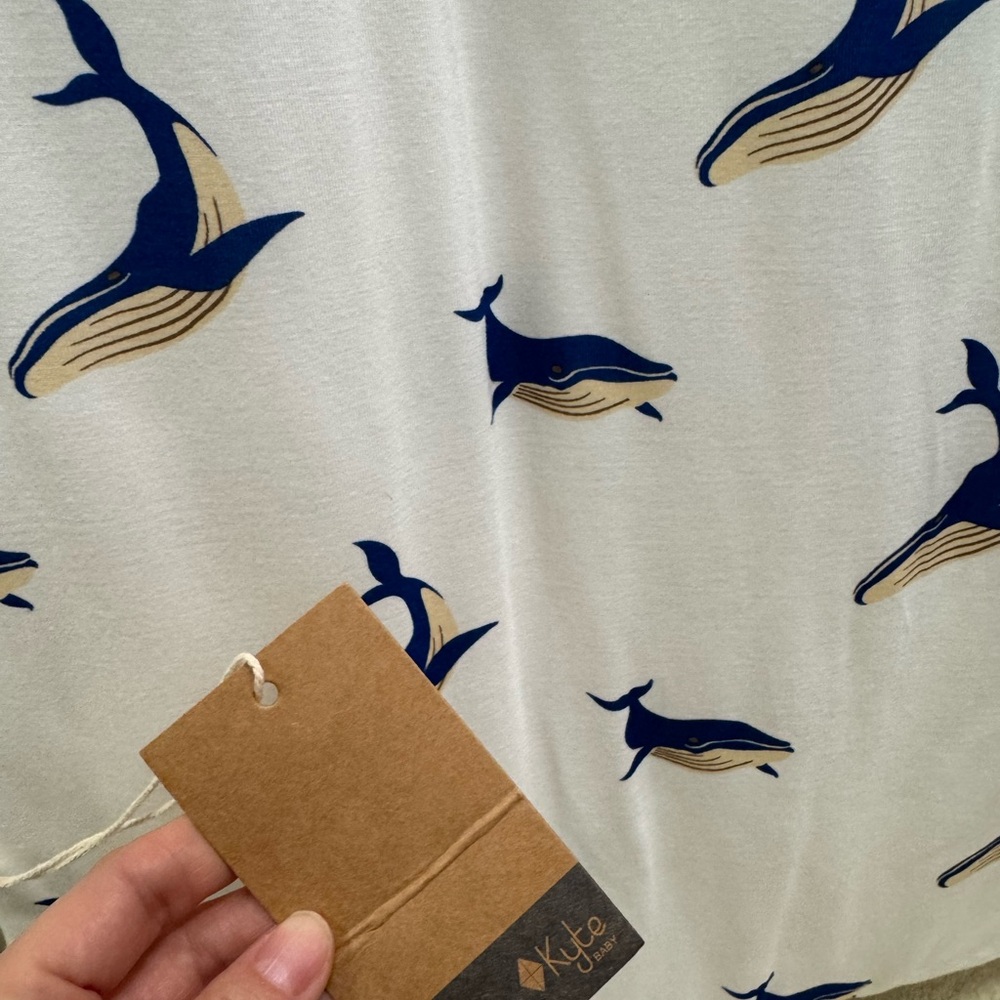 Kyte Baby Whale Sleep Bag 18-36M 1.0 TOG NWT Bamboo - Picture 3 of 3